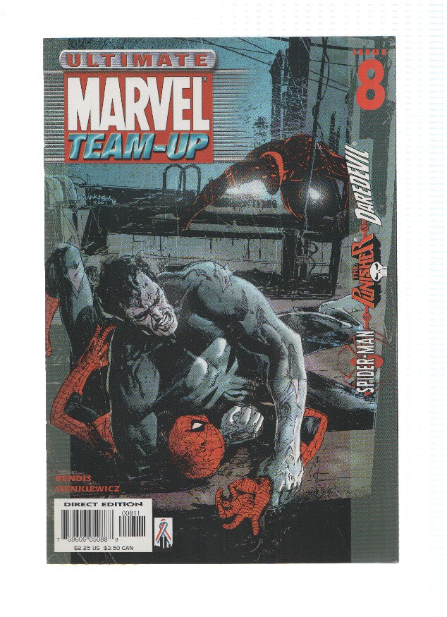 ULTIMATE MARVEL TEAM-UP, Volume 1, Numero 08: Spider-Man and PUNISHER and DAREDEVIL (Marvel)