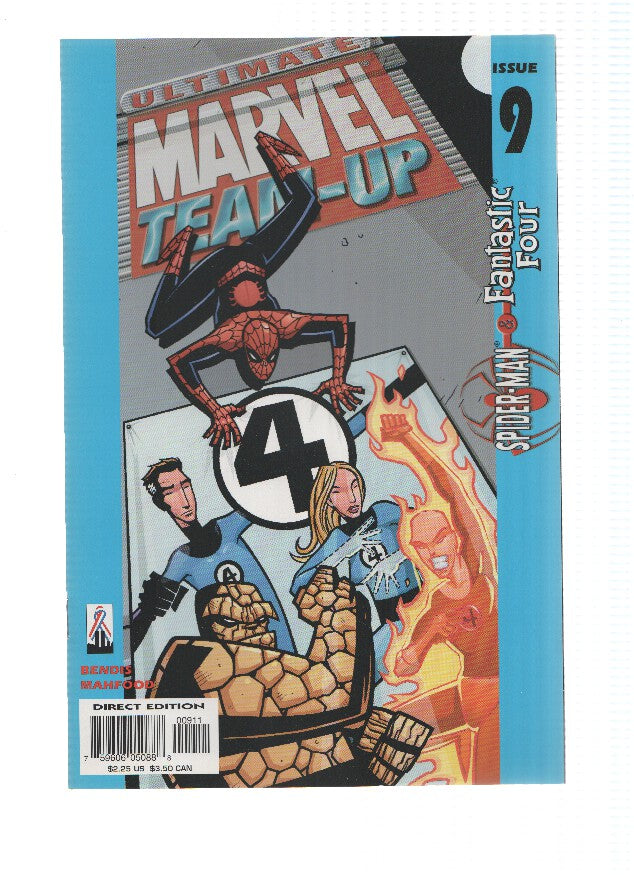 ULTIMATE MARVEL TEAM-UP, Volume 1, Numero 09: Spider-Man and Fantastic Four (Marvel)