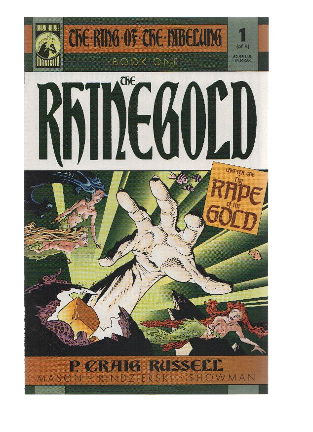RING OF THE NIBELUNG: RHINEGOLD, Mini-Serie, Numero 01: The Rape of the Gold (Dark Horse)