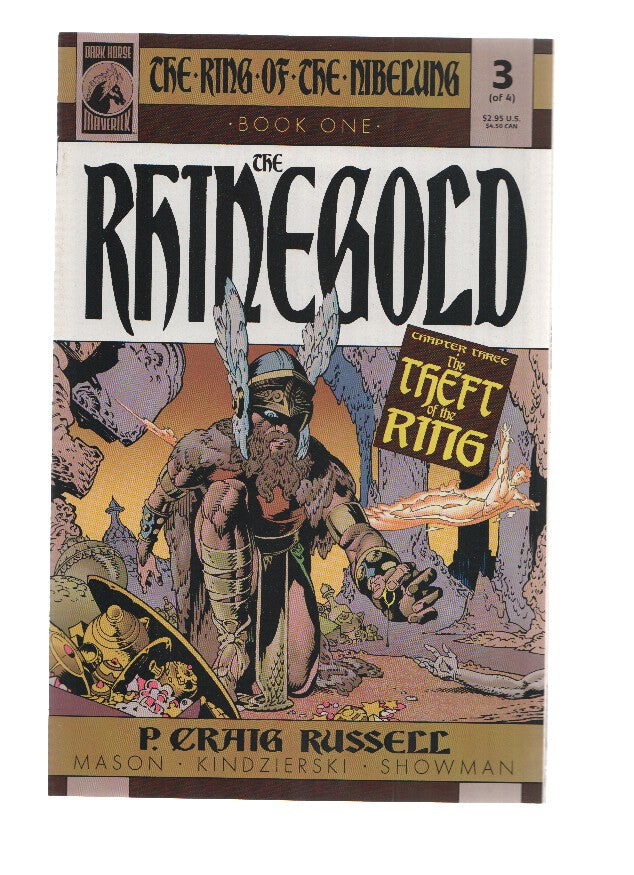RING OF THE NIBELUNG: RHINEGOLD, Mini-Serie, Numero 03: The Theft of the Ring (Dark Horse)