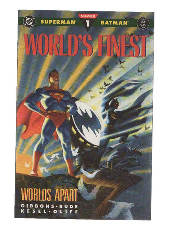 WORLDS FINEST, Volume 1, Numero 01: Worlds Apart (DC 1990)