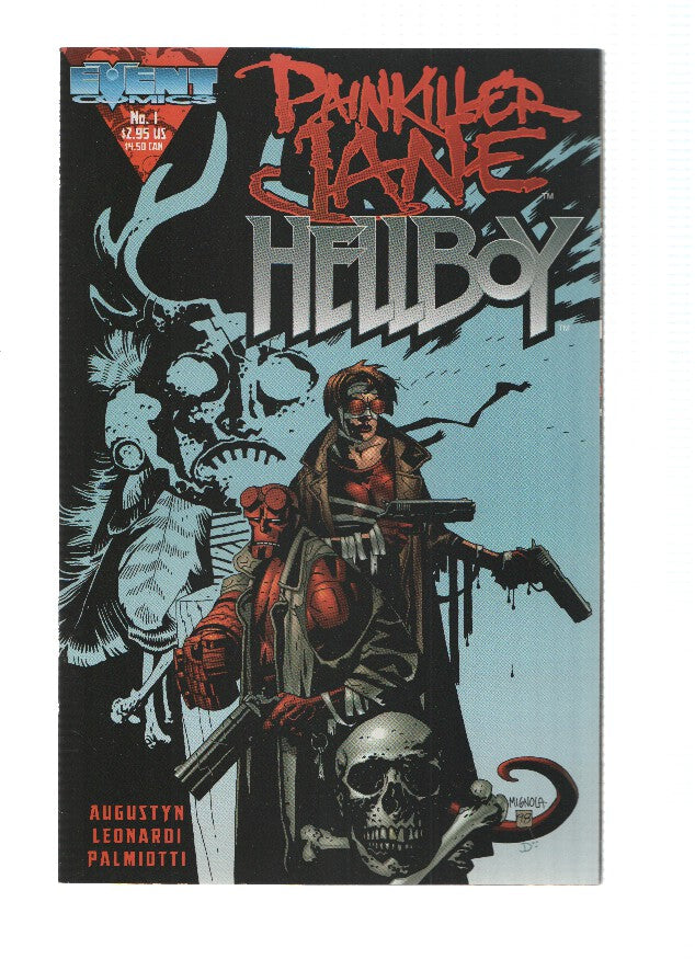 PAINKILLER JANE AND HELLBOY, Volume 1, Numero 01: Ancient Laughter (Event Comics)