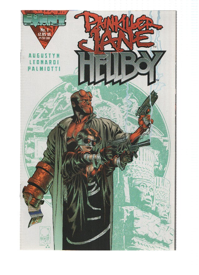 PAINKILLER JANE AND HELLBOY, Volume 1, Numero 01A: Ancient Laughter (Event Comics)