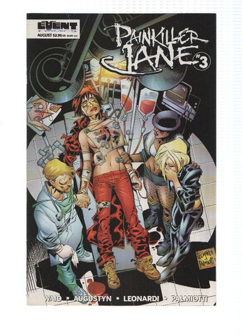 PAINKILLER JANE, Volume 1, Numero 03A: A Kiss Before Killing (Event Comics)