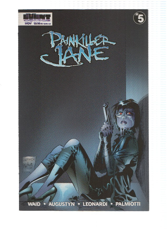 PAINKILLER JANE, Volume 1, Numero 05A: Deep Dark and Dead (Event Comics)
