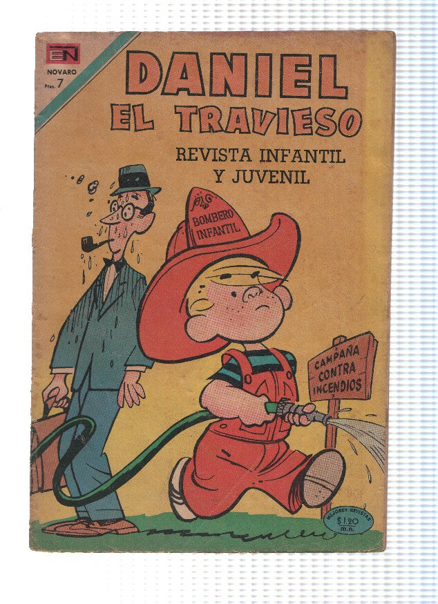 Daniel el travieso numero 71: Los bomberos