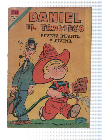 Daniel el travieso numero 71: Los bomberos