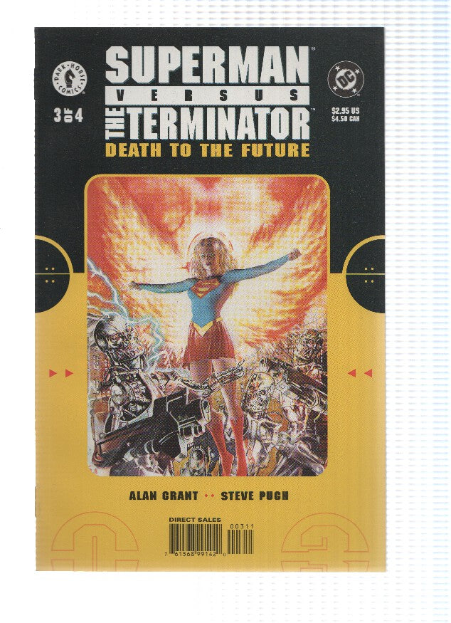 SUPERMAN VS TERMINATOR: Death to the Future, Volume 1: Numero 03 (Dark Horse) 