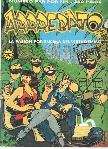 Fanzine: ARREBATO Numero 02: Numero par por fin. La pasion por encima del virtuosismo.