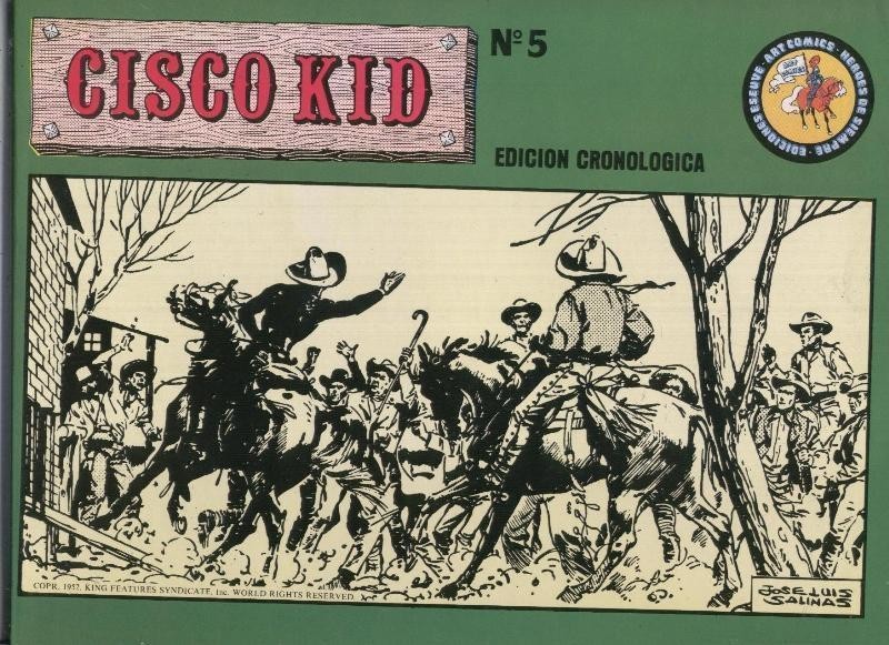 Cisco Kid volumen 5: tiras diarias del 27 octubre 1952 al 18 marzo 1953