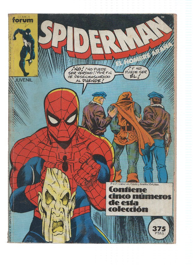 RETAPADO SPIDERMAN Vol.1: Numeros (141,142,143,144 y 145) de la coleccion