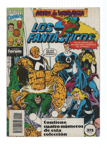 RETAPADO LOS 4 FANTASTICOS Vol.1: Numeros (91,97,98 y 99) de la coleccion