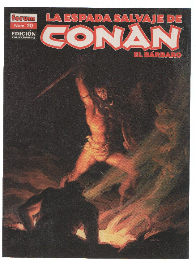 LA ESPADA SALVAJE DE CONAN EL BARBARO, 3a Edicion, Numero 20: Las Criaturas de Rhan