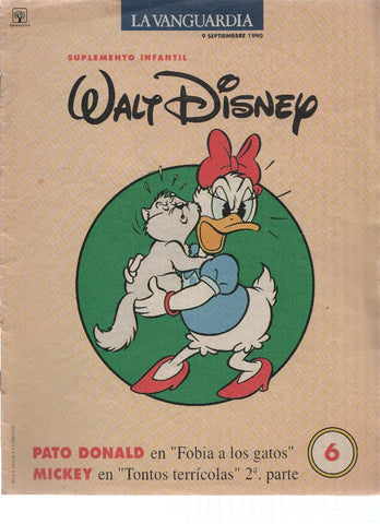 Suplemento Infantil Walt Disney, Numero 06: Fobia a los Gatos (LA VANGUARDIA)