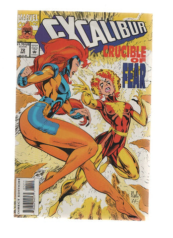 EXCALIBUR, Volume 1, Numero 72: Ohhh... Siena! (Marvel Comics)