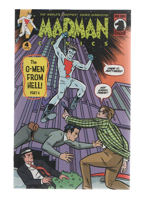 MADMAN COMICS: THE G-MEN FROM HELL , Mini-Serie: Numero 04 de 04  (Dark Horse)
