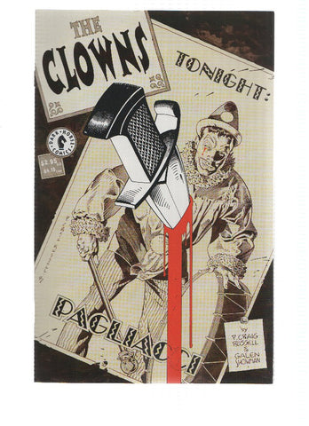 THE CLOWNS, One-Shot: Basado en la Opera I PAGLIACCI (Dark Horse)