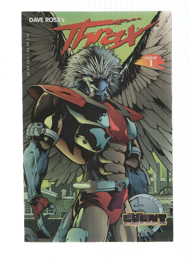THRAX, Volume 1, Numero 01: Hardwired for Action (Event Comics)