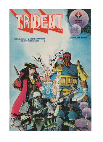 TRIDENT, Volume 01, Numero 01: Ligth Brigade (Trident Comics 1989)