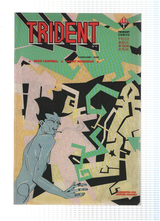 TRIDENT, Volume 01, Numero 04: Dom Zombi (Trident Comics 1989)