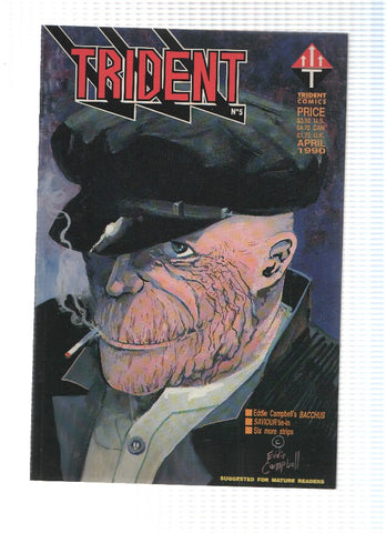 TRIDENT, Volume 01, Numero 05: Saviour (Trident Comics 1989)
