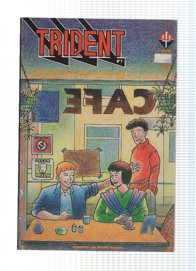 TRIDENT, Volume 01, Numero 07: Light Brigade (Trident Comics 1989)