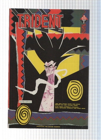 TRIDENT, Volume 01, Numero 08: Falling Angel (Trident Comics 1989)