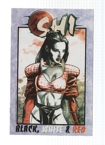 SHI: BLACK, WHITE AND RED, Mini-Serie, Numero 01: Death Has a New Face (Crusade Comics)