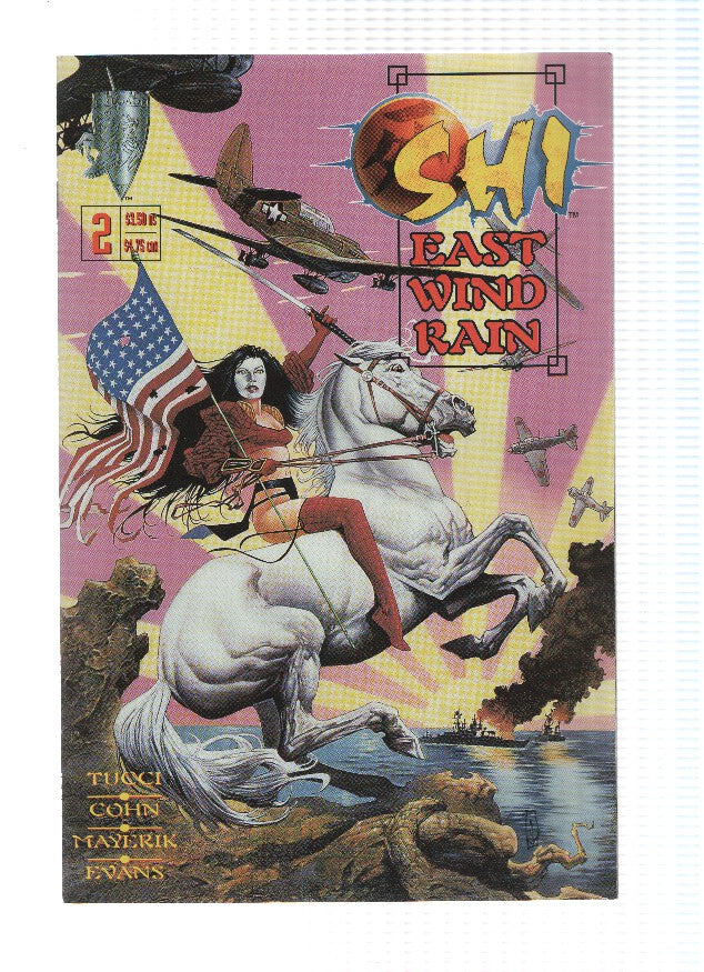SHI: EAST WIND RAIN, Mini-Serie, Numero 02: East Wind Rain (Crusade Comics)