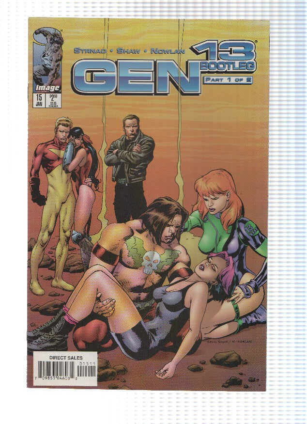 GEN 13 BOOTLEG, Volume 01, Numero 15: Hangin (Image)