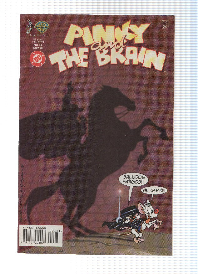 PINKY AND THE BRAIN, Volume 1, Numero 24: El Cerebro (Warner Reading)