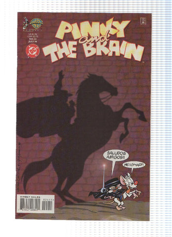 PINKY AND THE BRAIN, Volume 1, Numero 24: El Cerebro (Warner Reading)