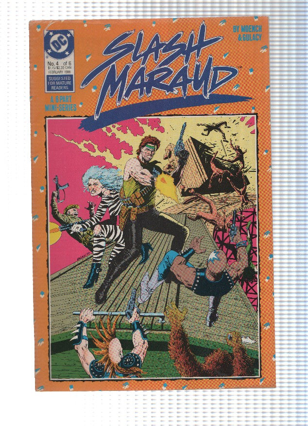 SLASH MARAUD, Volume 01, Numero 04: Nulloid Express (DC Comics)