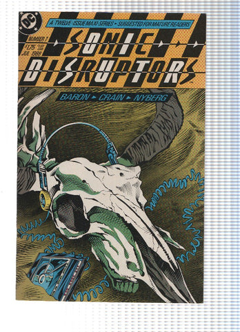 SONIC DISRUPTORS, Volume 01, Numero 07: Forty Thousand Headmen (DC Comics)