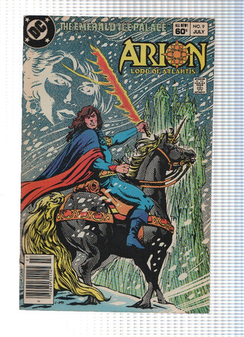 ARION, LORD OF ATLANTIS, Volume 1, Numero 09: The Emerald Ice Palace (DC COMICS)