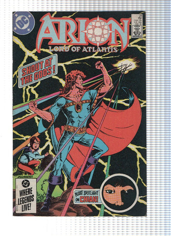 ARION, LORD OF ATLANTIS, Volume 1, Numero 28: The Weaver (DC COMICS)