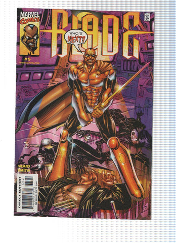 BLADE: VAMPIRE-HUNTER, Mini-Serie, Numero 05: Chaos, Part 6 (MARVEL COMICS)