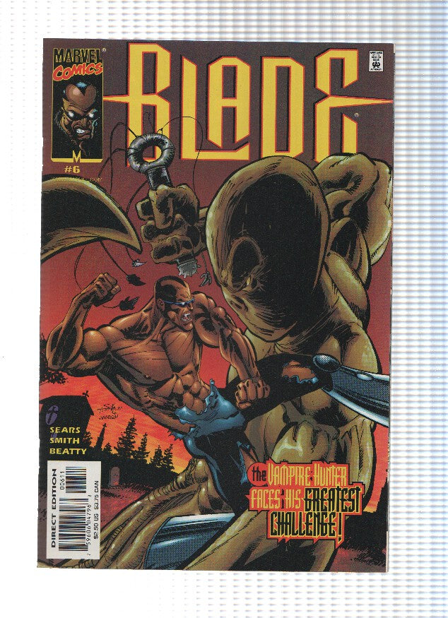 BLADE: VAMPIRE-HUNTER, Mini-Serie, Numero 06: Chaos, Part 7 (MARVEL COMICS)