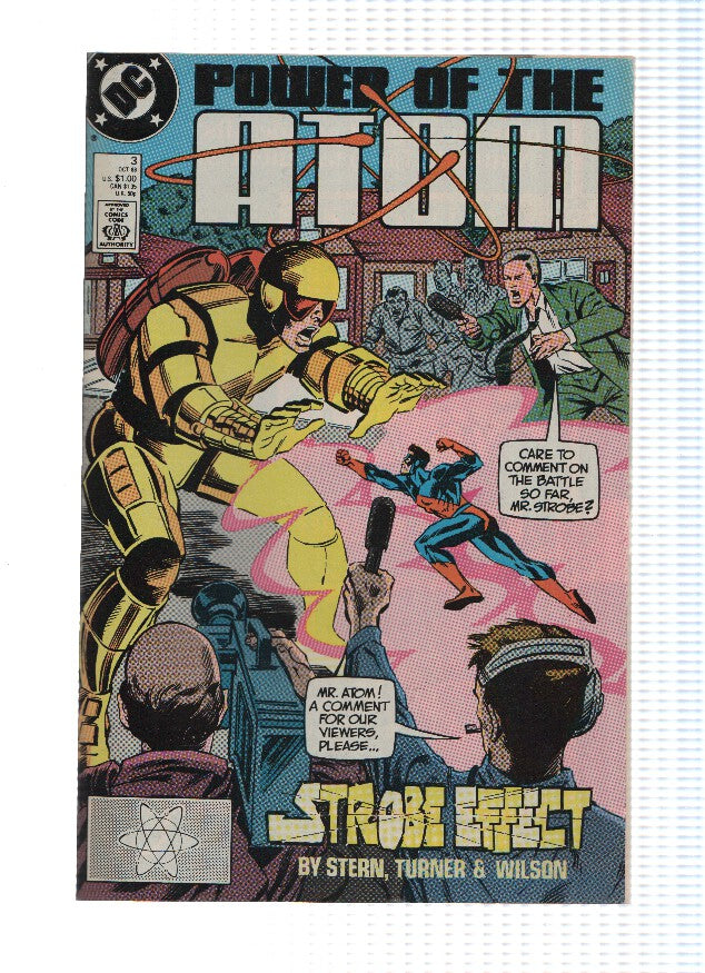 POWER OF THE ATOM, Volume 01, Numero 03: 15 Minutes of Fame! (DC Comics)