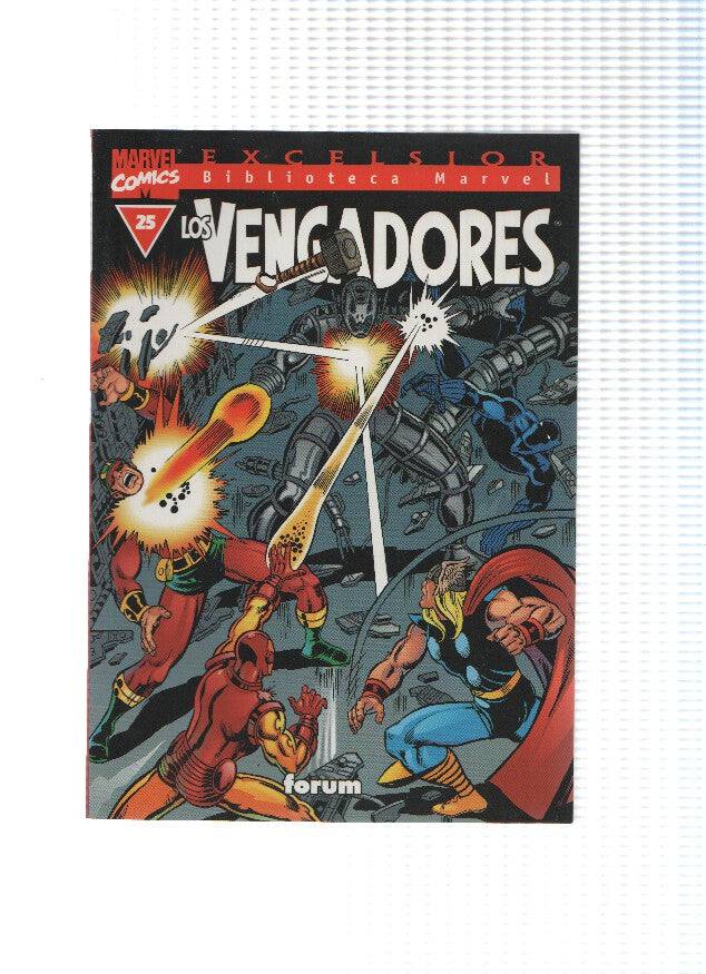 Los Vengadores: Biblioteca Marvel Excelsior numero 25