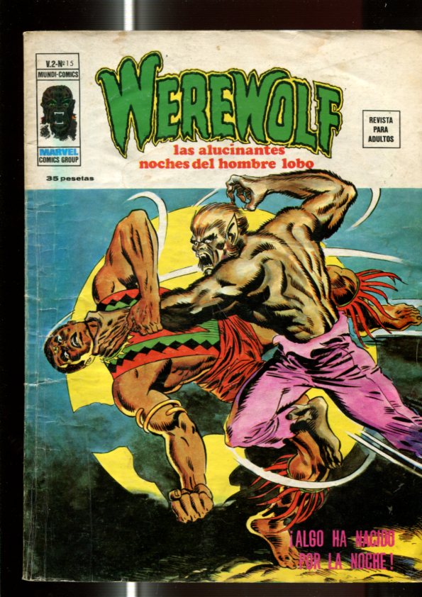 Werewolf:  las alucinantes noches del hombre lobo volumen 2 numero 15