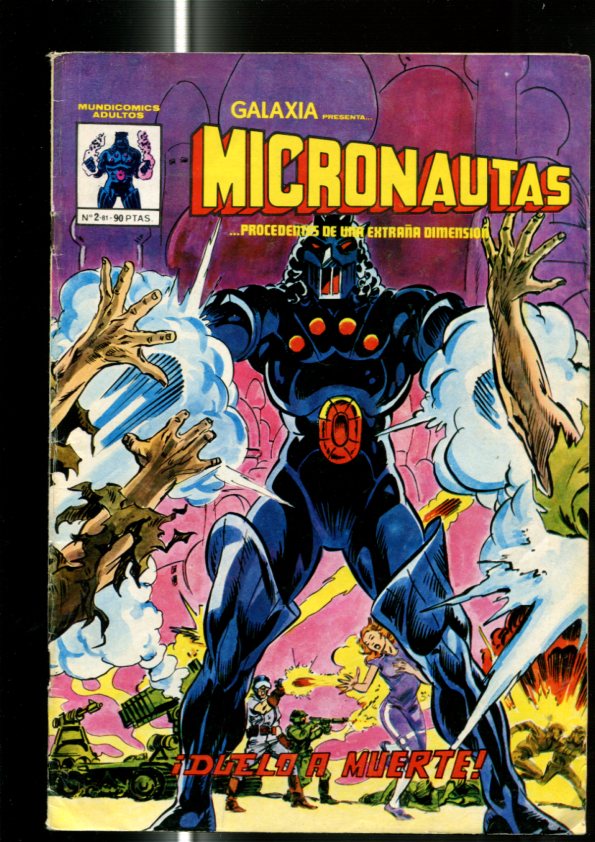 Micronautas de Mundicomics numero 2: Duelo a muerte