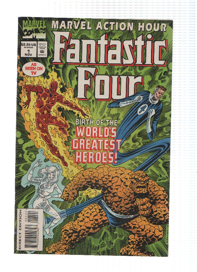 Marvel Action Hour featuring:  THE FANTASTIC FOUR, Volume 1, Numero 01: How It All Began (Marvel)