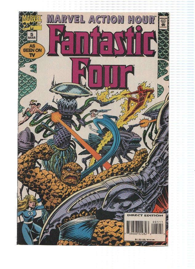 Marvel Action Hour featuring:  THE FANTASTIC FOUR, Volume 1, Numero 05: Atlantis Attacks (Marvel)