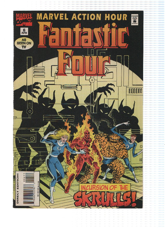 Marvel Action Hour featuring:  THE FANTASTIC FOUR, Volume 1, Numero 06: Skrulls (Marvel)