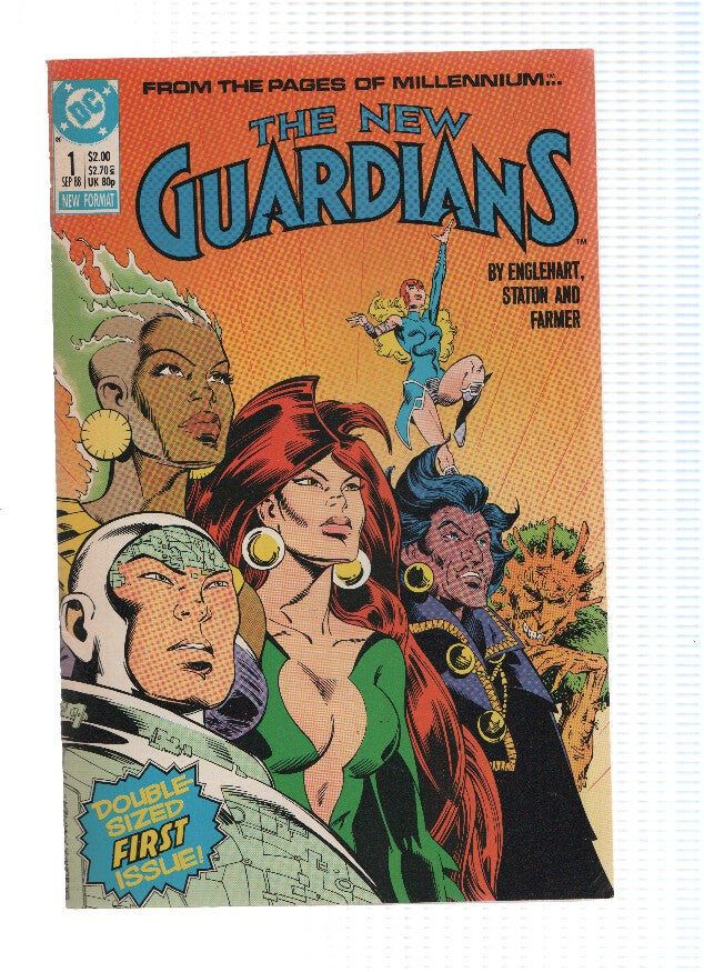 THE NEW GUARDIANS, Volume 1 Numero 01  DEFECTUOSO DE IMPRENTA (DC Comics)