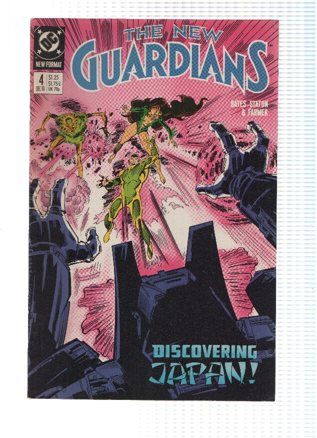 THE NEW GUARDIANS, Volume 1 Numero 04: Open Secrets (DC Comics)