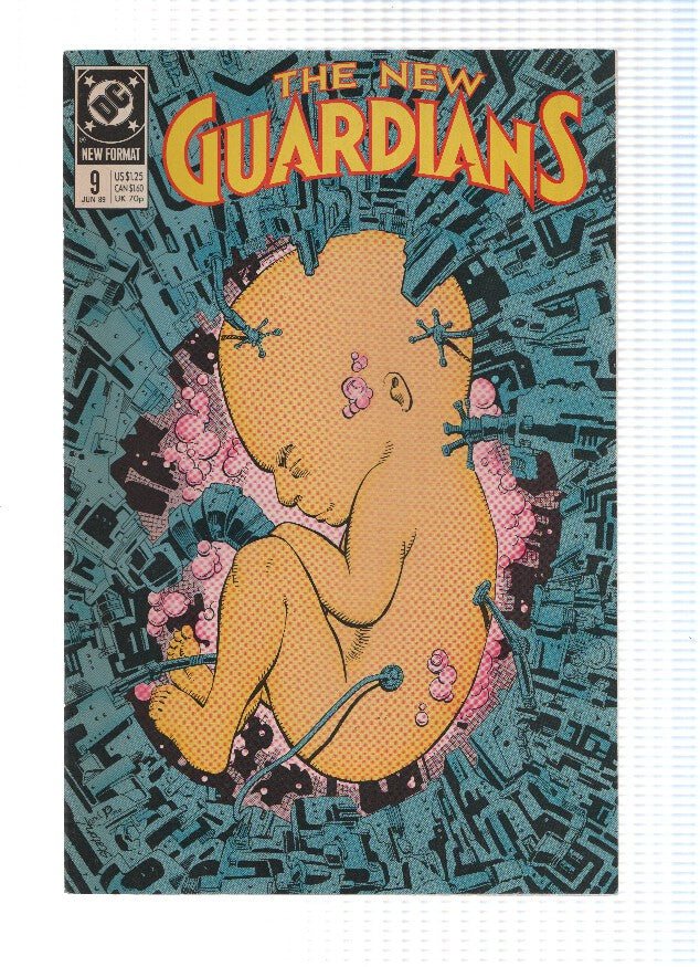 THE NEW GUARDIANS, Volume 1 Numero 09: War-Child (DC Comics)