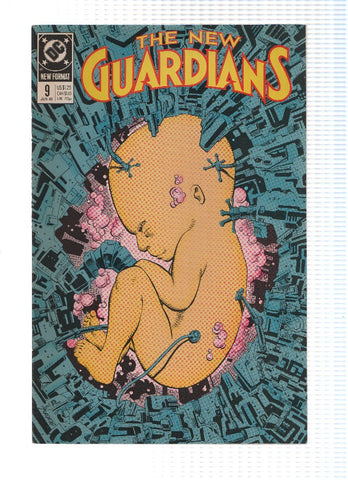 THE NEW GUARDIANS, Volume 1 Numero 09: War-Child (DC Comics)