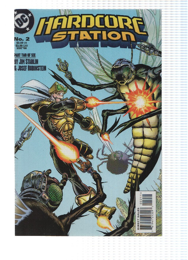 HARDCORE STATION, Mini-Serie, Numero 02: Revelations (DC Comics)